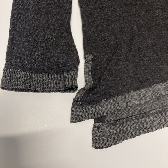 Anthropologie Maeve Charcoal Heather Gray Risa Hacci Cowl Tunic Sweater XS - Picture 8 of 11